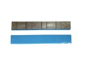 0097FE Грузик стальной на синей ленте с кромкой 60гр (4х5гр/4x10гр) (50шт) 0097FE CLIPPER