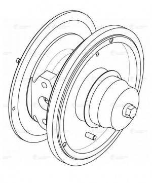 Турбокомпрессор б,корп. (картридж) для ам Ford Transit (13-) 2.2TDCi E5 (тип GTB LAT 5013 LUZAR