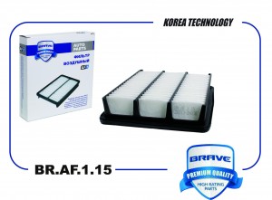 Фильтр воздушный BR.AF.1.15 28113-2H000 Hyundai Elantra 06-, I30 FD 07-, Kia Cee BRAF115 BRAVE