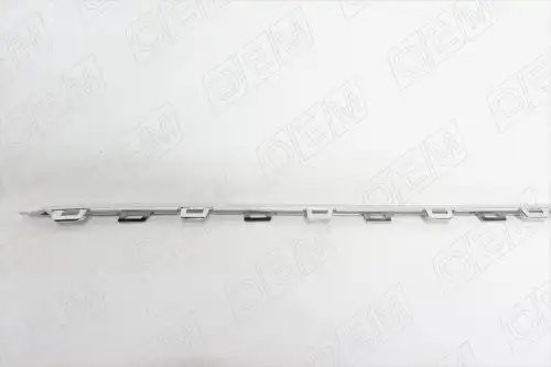 Молдинг бампера заднего центральный Volkswagen Polo sedan 5 2015-2020, хромирова OEM3721 OEMPARTS