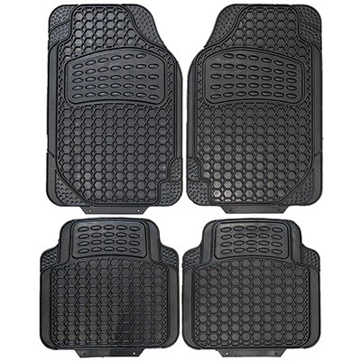 Коврик салона универсальный резина черный (4 предмета) SKYWAY S01704005 SKYWAY