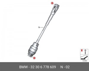 Винт BMW OE 32 30 6 778 609 BMW