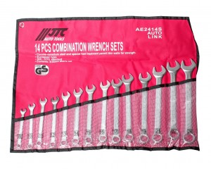 Набор ключей комбинированных 8-24мм 14 предметов в планшете JTC JTCAE2414S JTC TOOLS