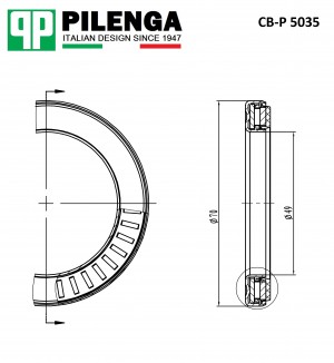 Ремкомплект опоры амортизатора BOXER III, DUCATO III, JUMPER III CB-P5035 CBP5035 PILENGA