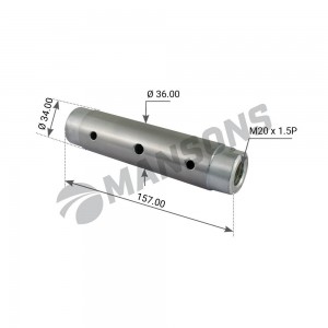 Палец BPW колодки тормозной (36x157) MANSONS MBP3050 MANSONS