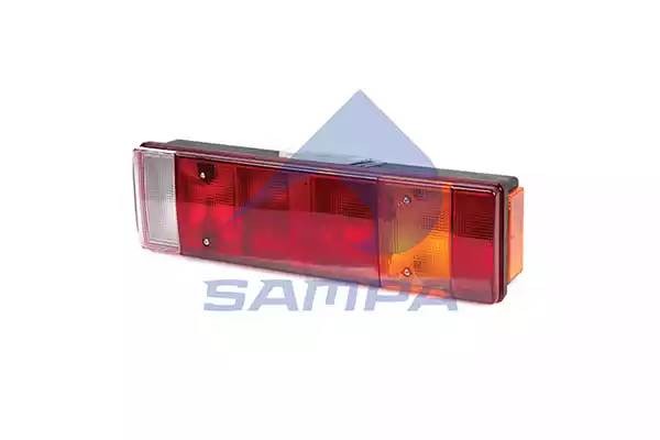 Фонарь задний IVECO левый (467х132мм) IVECO-разъем сзади SAMPA 061079 SAMPA