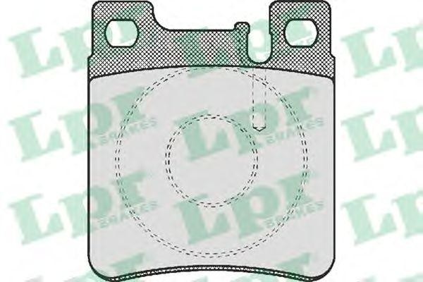 Комплект тормозных колодок 05P477 05P477 LPR