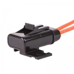 держатель предохранителя! типа ''Мини'' влагозащитный на проводе 160424 REXANT