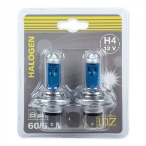 Лампа 12V H4 60/55W P43t +50% блистер (2шт.) GANZ GIP06053 GANZ