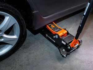 Домкрат подкатной 4т INDUSTRY двухпоршневой низкопрофильный (MIN - 112мм, MAX -  AJ4FI500 AIRLINE