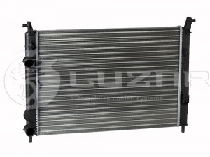 Радиатор охл. алюм. Fiat Albea (02-) A/C LRc1661 LRC1661 LUZAR