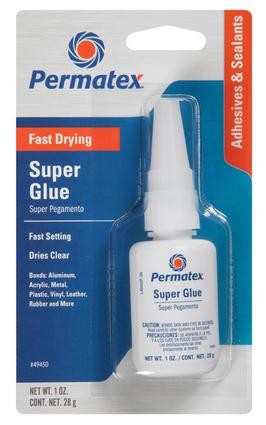 Клей-супер универсальный 28г Super Glue Super Pega PERMATEX 49450 PERMATEX