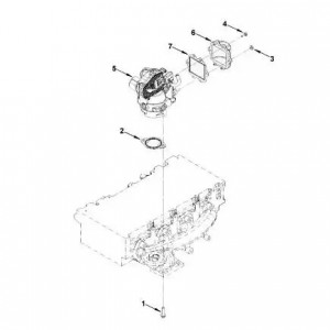 Прокладка дв.Cummins ISF 2.8 сепаратора (Haffen) 0400 HAFFEN