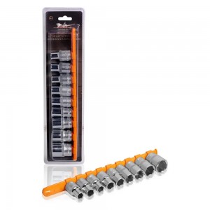 Набор головок ( 9 предметов) "AIRLINE" (1/2", 6 граней) AT932 AIRLINE