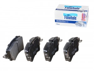 Колодки зад. дисковые A4  A5 A6  A7  Q5  Q7  Touareg 2017- V1166 V1166 FINWHALE
