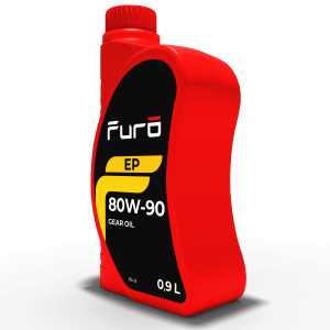 Furo GEAR OIL EP 80W90 (0,9L) масло трансмиссионное! минер.\ API GL-5 80W90FR033 FURO