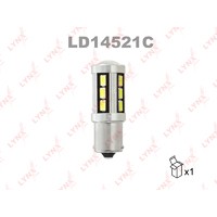 лампа! LED P21W S25 12V BA15S 7200K Canbus\ LD14521C LYNXAUTO