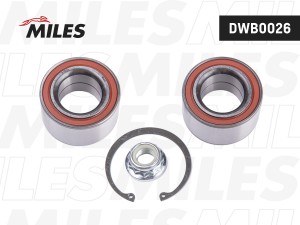 Подшипник ступицы передний AUDI A3/SKODA OCTAVIA/VW GOLF/BORA 96-06 (SKF VKBA 34 DWB0026 MILES