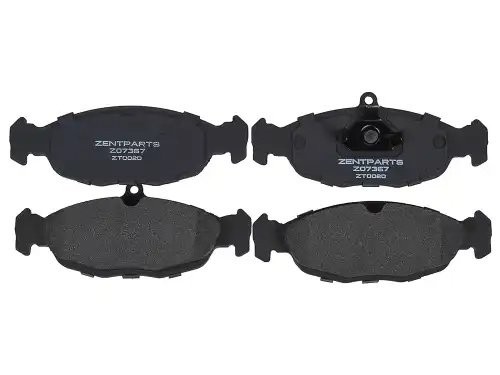 колодки дисковые передние! Opel VectraA/Astra F 1.4i-1.8i/1.7D/TD 91-98 Z07367 ZENTPARTS