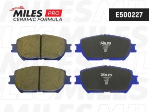 Колодки тормозные передние (Смесь CERAMIC серия PRO) TOYOTA CAMRY (_V30_) 2.4/3. E500227 MILES