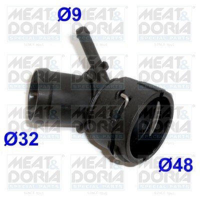 Фланец водяного охлаждения AUDI A3 (04-13) MEAT&DORIA 93516 MEAT DORIA