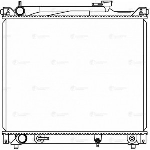 Радиатор охл. для ам Suzuki Grand Vitara (98-) 2.0i,2.5i M,A (LRc 24145) LRC 24145 LUZAR