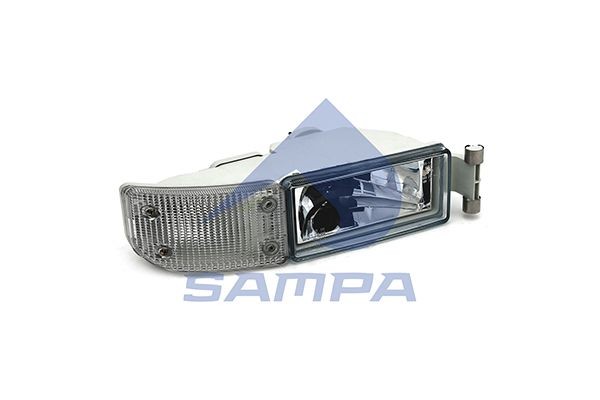 Фара противотуманная MAN TGA с белым указателем поворота правая SAMPA 024086 SAMPA