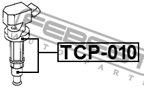 Наконечник катушки зажигания TCP-010 TCP-010 FEBEST