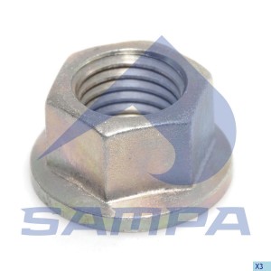 Гайка DAF стремянки рессоры (M24x3мм) SAMPA 104.172 SAMPA