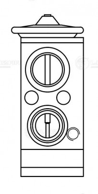 Клапан расширительный кондиционера HYUNDAI iX35KIA Sportage III 2010- LUZAR LTRV LTRV 0805 LUZAR