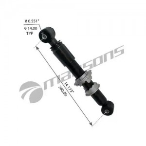 VOLVO TRUCK FM12 (1998>) задний/механический/Макс. длина 409мм/Мин. длина 358мм/ 19900111 MANSONS