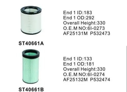 Фильтр воздушный ST40661AB STAL ST40661AB STAL