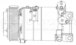 NISSAN MURANO (Z51) (2008-2015) LCAC 14N9 LUZAR