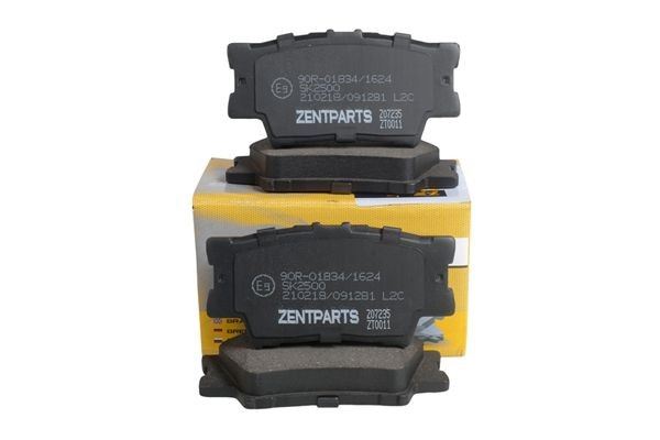 колодки дисковые задние Z07235 ZENTPARTS