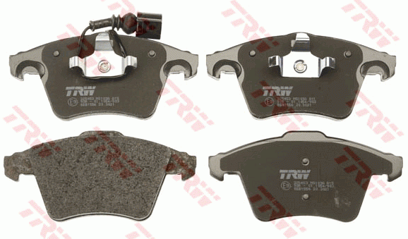 Колодки передние VW TRANSPORTER V GDB1556 GDB1556 TRW