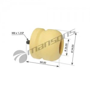 Отбойник кабины [круглый M8 54*26]  2шт 100.092 MANSONS