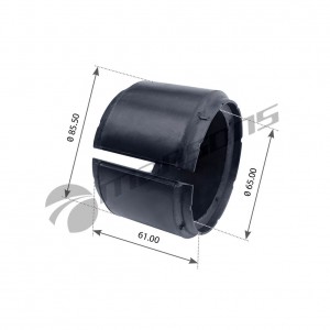 Втулка стабилизатора DAF заднего (64x85x50/60мм) MANSONS 200152 MANSONS