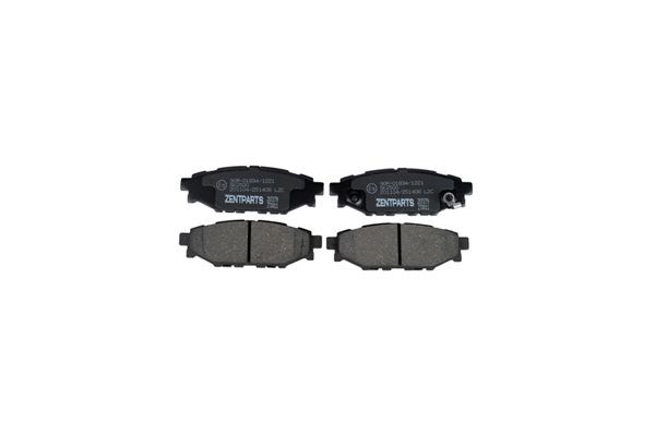 колодки дисковые задние! Subaru Legacy IV 2.0i/2.5 I/Outback 2.5i 03> Z07279 ZENTPARTS