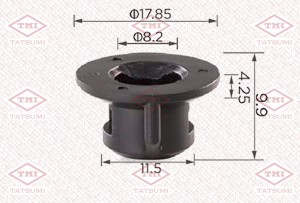 Клипса автомобильная [упаковка 10 штук] TOYOTA/LEXUS TJB1381 TJB1381 TATSUMI