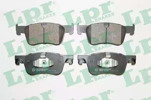 Колодки тормозные дисковые 05P1852 05P1852 LPR