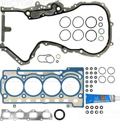 комплект прокладок!\ VW Polo, Skoda Rapid 1.6 06> 01-34280-02 VICTOR REINZ