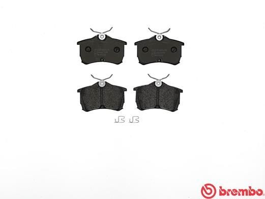 Колодки тормозные P28030 P28030 BREMBO
