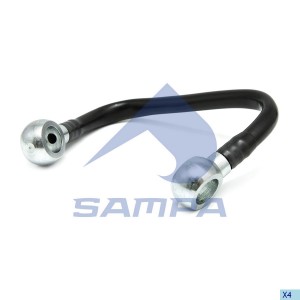 Трубка топливная от фильтра к блоку цилиндров MB OM457/460 LA 206009 SAMPA