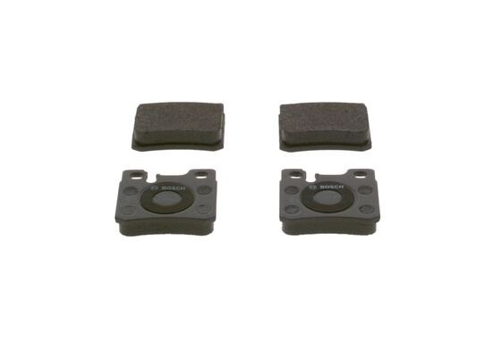 Колодки тормозные MERCEDES W210, W202, W124, W201, R129, R170, A202 CLK задние ( 0 986 490 260 BOSCH