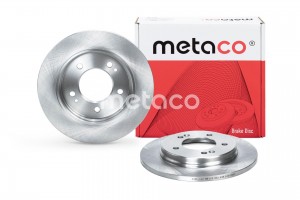 Диск тормозной задний 3060272 3060272 METACO