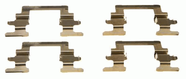 Комплект монтажный передн колодок GALANT VI (EA_) PFK431 PFK431 TRW