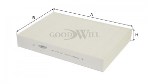 Фильтр салона AG441CF AG 441 CF GOODWILL