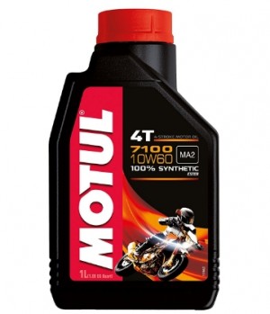 Масло моторное MOTUL 7100 4T 10W60 синт.1л 104100 MOTUL