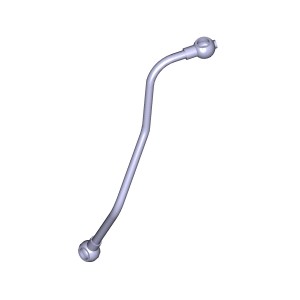 Трубка ЯМЗ-5344 подвода масла к турбокомпрессору АВТОДИЗЕЛЬ 5344.1118220 YAMZ