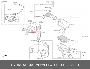HYUNDAI-KIA 28220H5200 HYUNDAI KIA